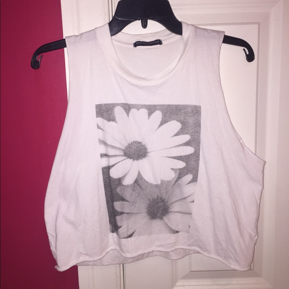 Brandy Melville daisy muscle tank